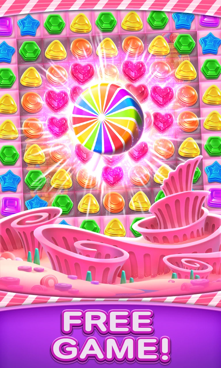 Candy Blast Village: Match 3 screenshot